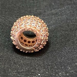 Pandora Pink Pave Crystal Charm